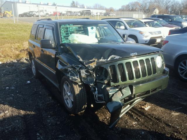 1J4NF1GB6AD640767 - 2010 JEEP PATRIOT SP GREEN photo 1