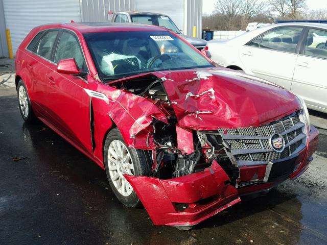 1G6DG8EG0A0132326 - 2010 CADILLAC CTS LUXURY RED photo 1