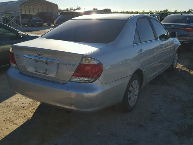 4T1BE32K56U691758 - 2006 TOYOTA CAMRY LE GRAY photo 4