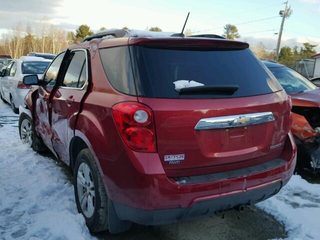 2GNFLGEK4F6106012 - 2015 CHEVROLET EQUINOX LT RED photo 3