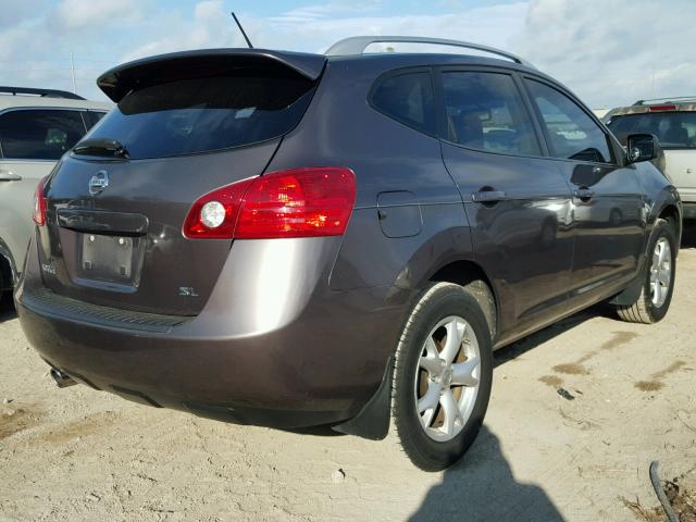 JN8AS58T19W330075 - 2009 NISSAN ROGUE S CHARCOAL photo 4