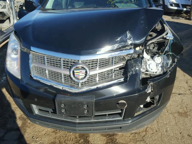 3GYFNAEY8BS525880 - 2011 CADILLAC SRX LUXURY BLACK photo 7