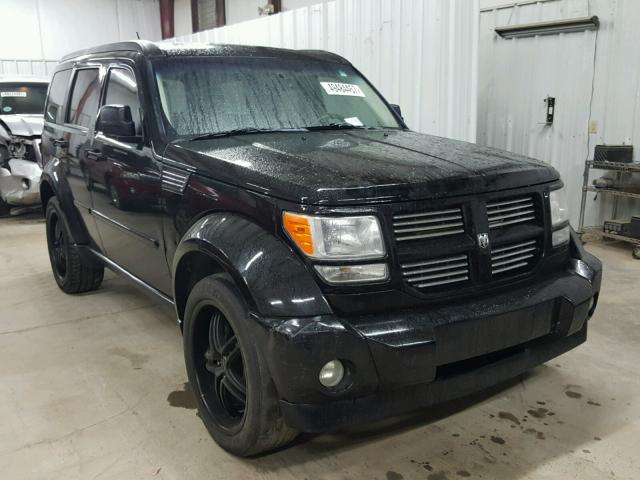 1D8GU58627W734706 - 2007 DODGE NITRO R/T BLACK photo 1