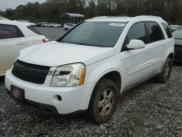 2CNDL63F976050596 - 2007 CHEVROLET EQUINOX LT WHITE photo 2