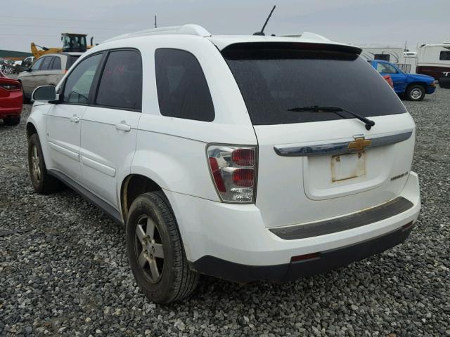 2CNDL63F976050596 - 2007 CHEVROLET EQUINOX LT WHITE photo 3