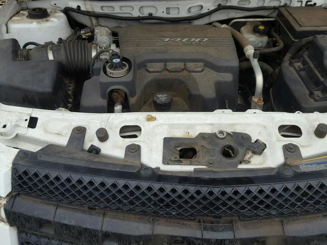 2CNDL63F976050596 - 2007 CHEVROLET EQUINOX LT WHITE photo 7