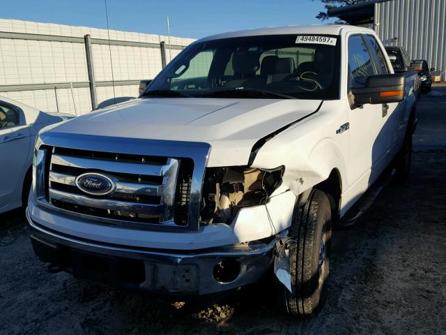 1FTFX1EF9CKE40378 - 2012 FORD F150 SUPER WHITE photo 9