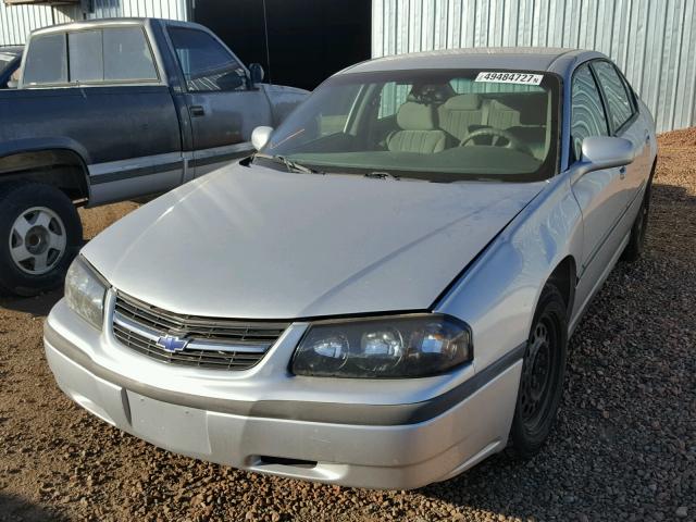 2G1WF52E049181510 - 2004 CHEVROLET IMPALA SILVER photo 2