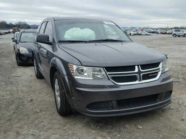 3C4PDCAB7FT641694 - 2015 DODGE JOURNEY SE GRAY photo 1