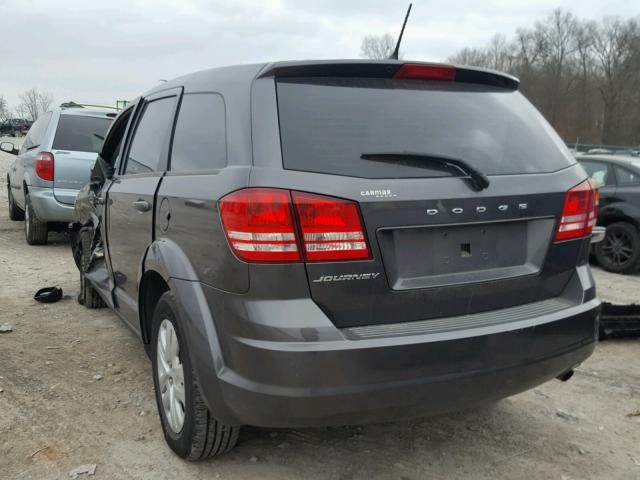 3C4PDCAB7FT641694 - 2015 DODGE JOURNEY SE GRAY photo 3