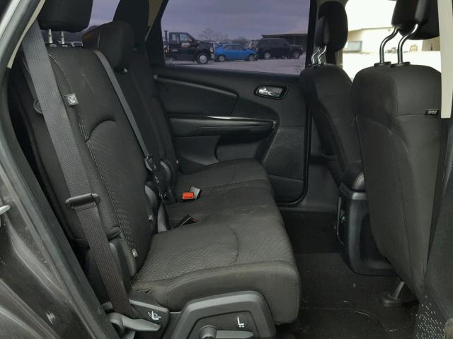 3C4PDCAB7FT641694 - 2015 DODGE JOURNEY SE GRAY photo 6