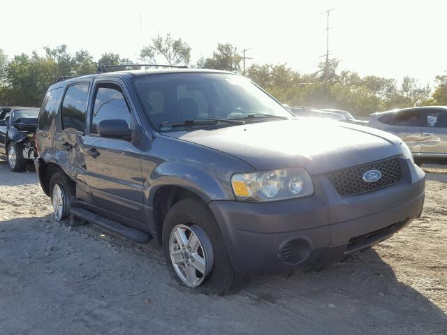 1FMYU02Z25KB93813 - 2005 FORD ESCAPE XLS BLUE photo 1