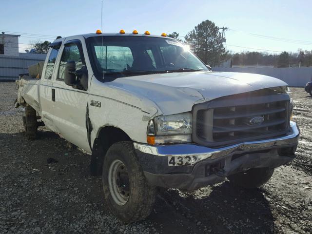 3FTSX31L94MA01536 - 2004 FORD F350 SRW S WHITE photo 1