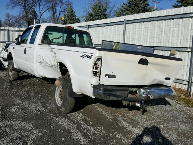 3FTSX31L94MA01536 - 2004 FORD F350 SRW S WHITE photo 3