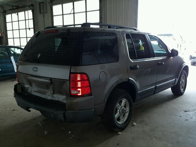 1FMZU63W23UB77656 - 2003 FORD EXPLORER X BEIGE photo 4