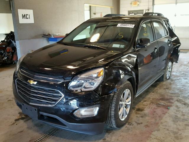 2GNFLFEK9G6140653 - 2016 CHEVROLET EQUINOX LT BLACK photo 2