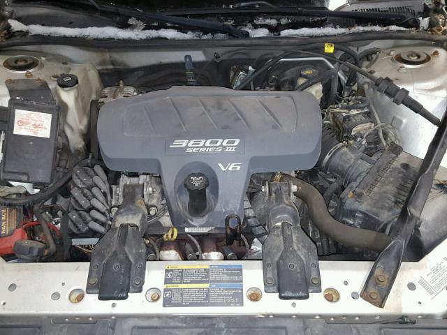 2G2WS522051150271 - 2005 PONTIAC GRAND PRIX SILVER photo 7