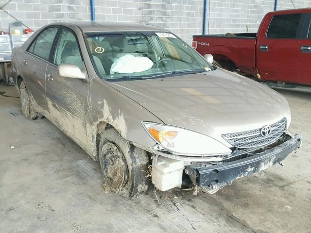 4T1BE32K63U684037 - 2003 TOYOTA CAMRY LE GOLD photo 1