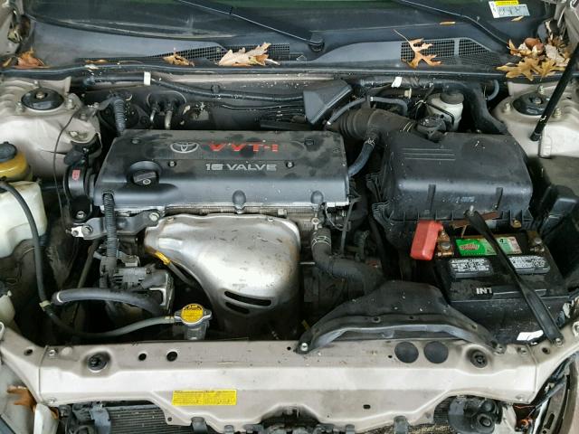 4T1BE32K63U684037 - 2003 TOYOTA CAMRY LE GOLD photo 7