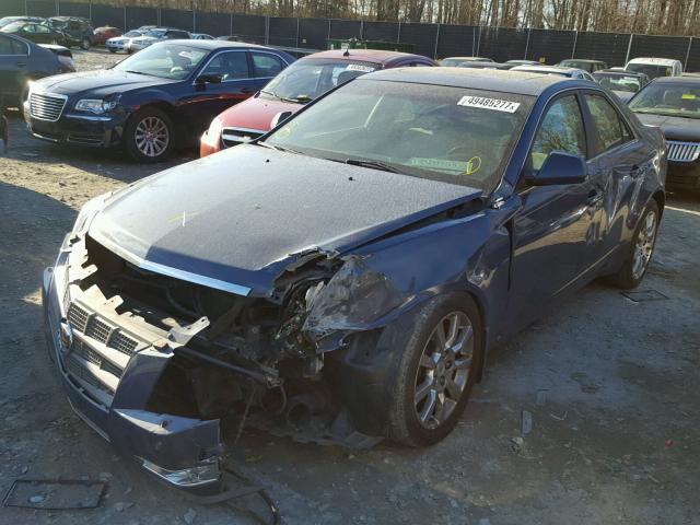 1G6DG577890137295 - 2009 CADILLAC CTS BLUE photo 2