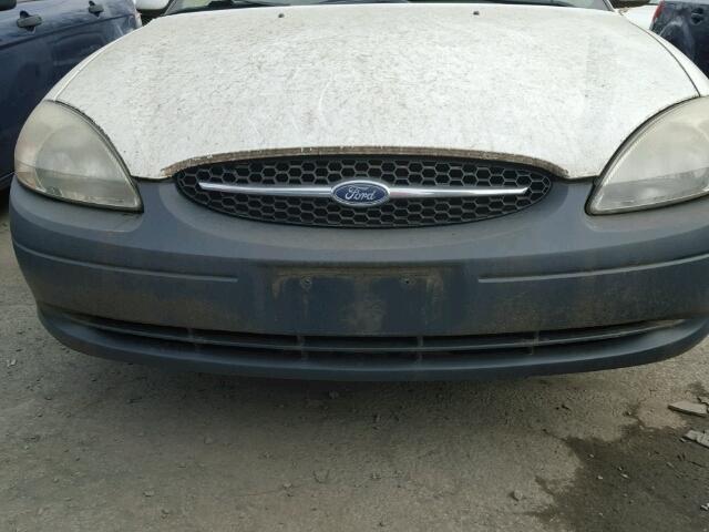 1FAFP55S1YG241703 - 2000 FORD TAURUS SES WHITE photo 7