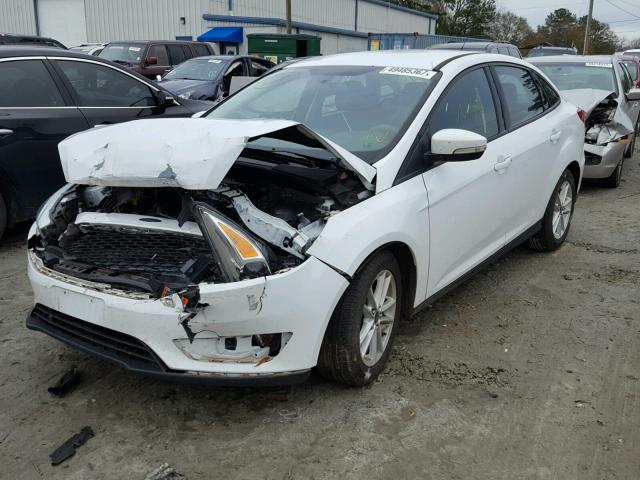 1FADP3F26FL329189 - 2015 FORD FOCUS SE WHITE photo 2