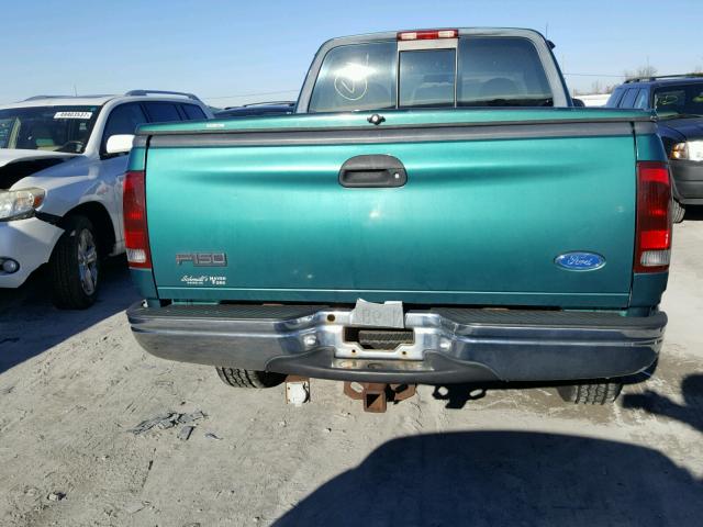 1FTDX1861VNA15970 - 1997 FORD F150 GREEN photo 9