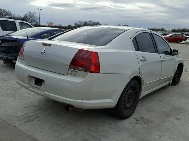 4A3AB36F25E066861 - 2005 MITSUBISHI GALANT ES WHITE photo 4