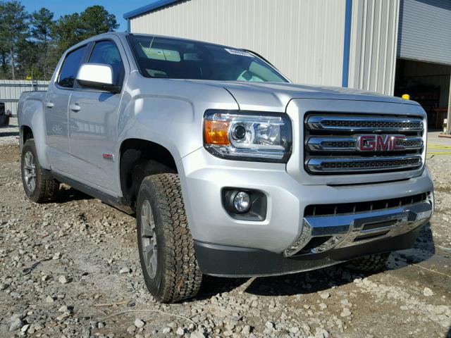 1GTP6CE10H1327701 - 2017 GMC CANYON SLE GRAY photo 1