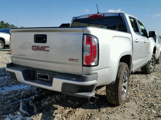 1GTP6CE10H1327701 - 2017 GMC CANYON SLE GRAY photo 4