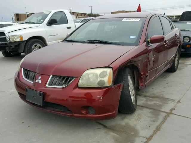 4A3AB36S66E052640 - 2006 MITSUBISHI GALANT LS TAN photo 2