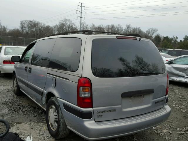 1GNDX03E7YD313076 - 2000 CHEVROLET VENTURE SILVER photo 3