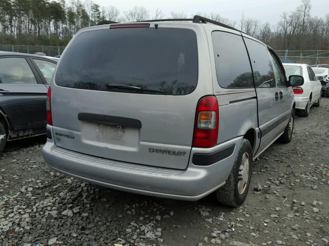 1GNDX03E7YD313076 - 2000 CHEVROLET VENTURE SILVER photo 4