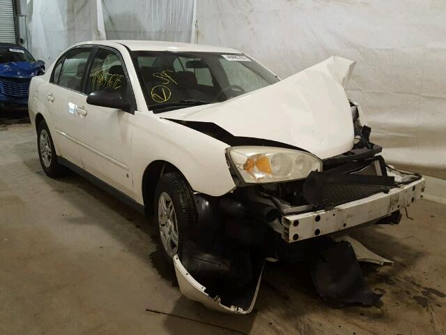 1G1ZS57FX7F263637 - 2007 CHEVROLET MALIBU LS თეთრი ფოტო 1