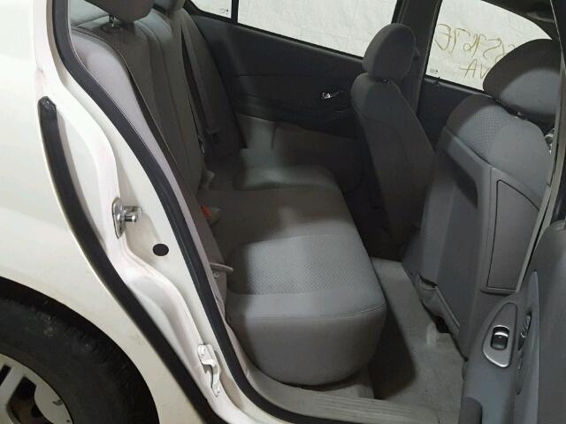 1G1ZS57FX7F263637 - 2007 CHEVROLET MALIBU LS თეთრი ფოტო 6
