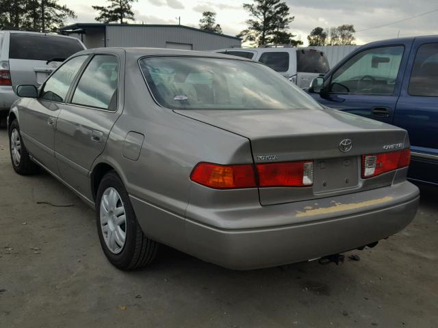 4T1BG22K81U098554 - 2001 TOYOTA CAMRY CE BROWN photo 3