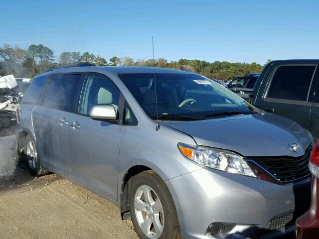 5TDKK3DC4ES506461 - 2014 TOYOTA SIENNA LE SILVER photo 1