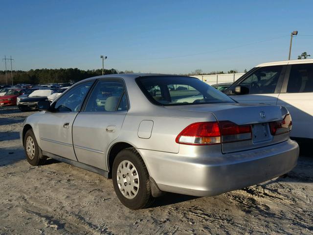 1HGCF86652A163893 - 2002 HONDA ACCORD VAL SILVER photo 3