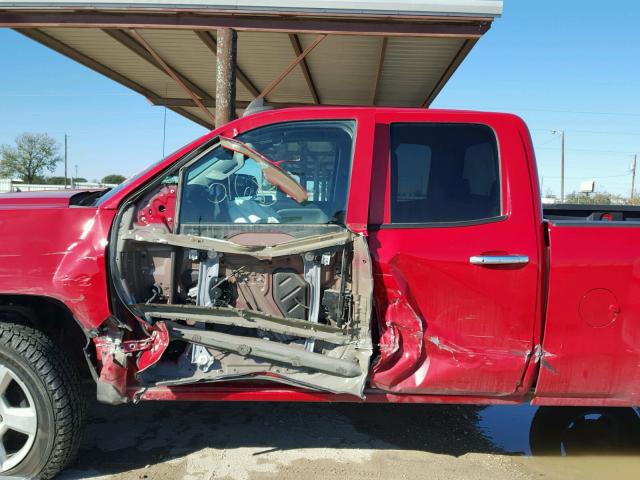 1GCRCPEC3FZ243445 - 2015 CHEVROLET SILVERADO RED photo 10