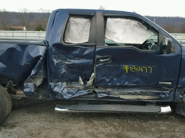 1FTFX1ET7DFA41677 - 2013 FORD F150 SUPER BLUE photo 9