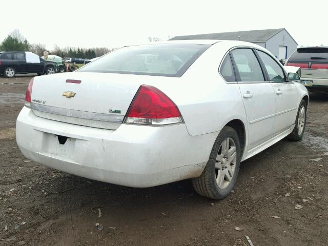 2G1WG5EK5B1268555 - 2011 CHEVROLET IMPALA LT WHITE photo 4