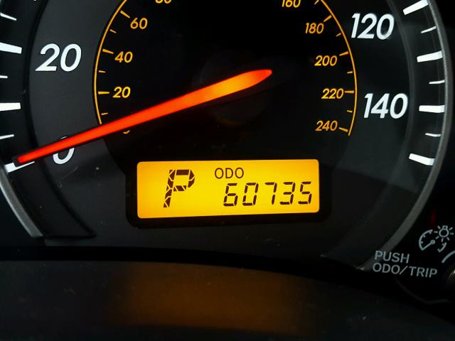 1NXBE4EE1AZ273881 - 2010 TOYOTA COROLLA XR WHITE photo 8