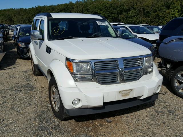 1D4PT2GK8BW518398 - 2011 DODGE NITRO SE WHITE photo 1