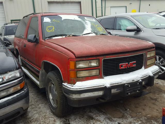 1GKEK18K5RJ711054 - 1994 GMC YUKON RED photo 1