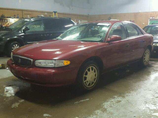 2G4WS52J941250933 - 2004 BUICK CENTURY CU RED photo 2