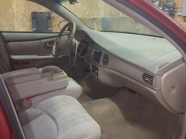 2G4WS52J941250933 - 2004 BUICK CENTURY CU RED photo 5