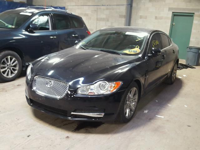 SAJWA0FB5BLS02092 - 2011 JAGUAR XF BLACK photo 2