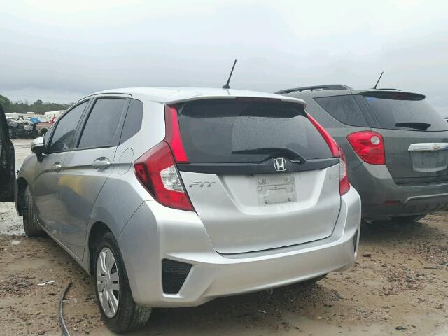 JHMGK5H50GX029066 - 2016 HONDA FIT LX SILVER photo 3