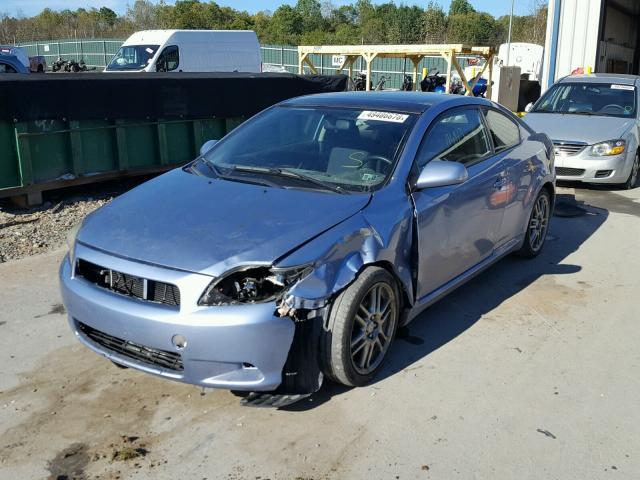 JTKDE167880236557 - 2008 TOYOTA SCION TC 蓝色 照片 2