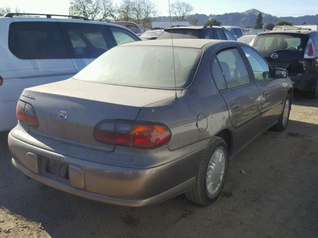 1G1ND52J52M685453 - 2002 CHEVROLET MALIBU BROWN photo 4